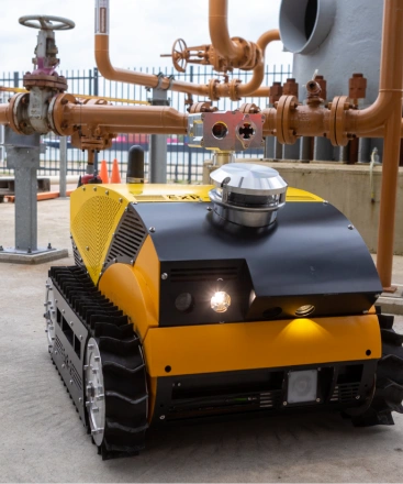 Robot operator voor onbemande faciliteiten